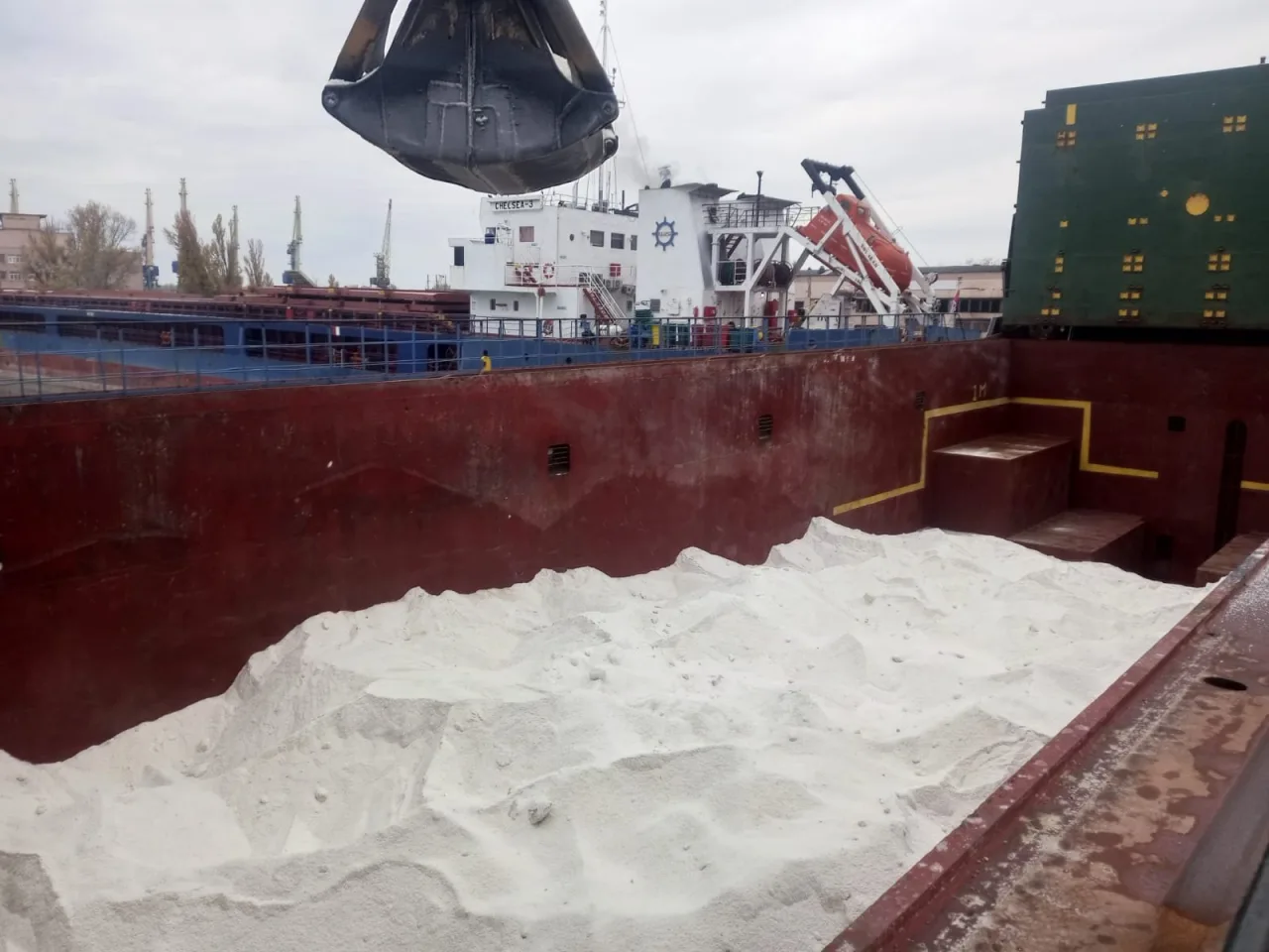 M/V Gordion — 4,100 mt birios nerafinuotos druskos, nuotrauka 1