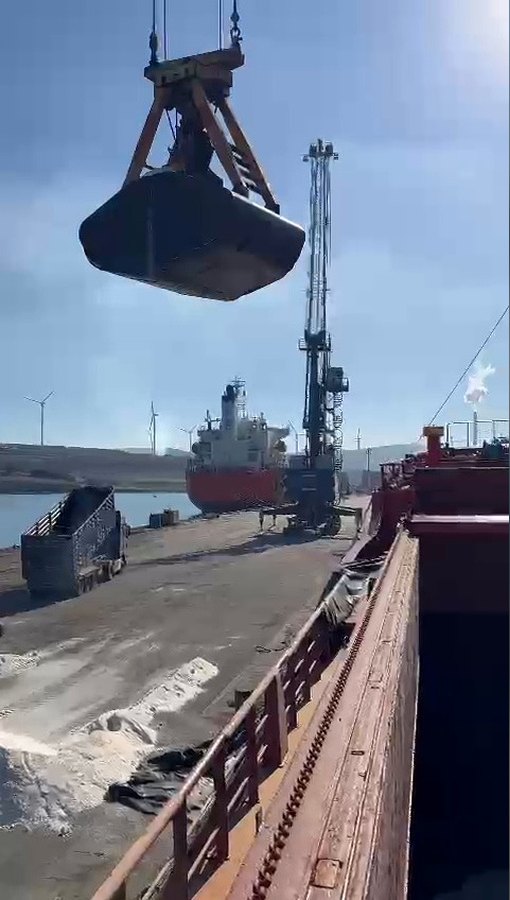 M/V Sahin-2 — 2,700 mt toorsoola puistena