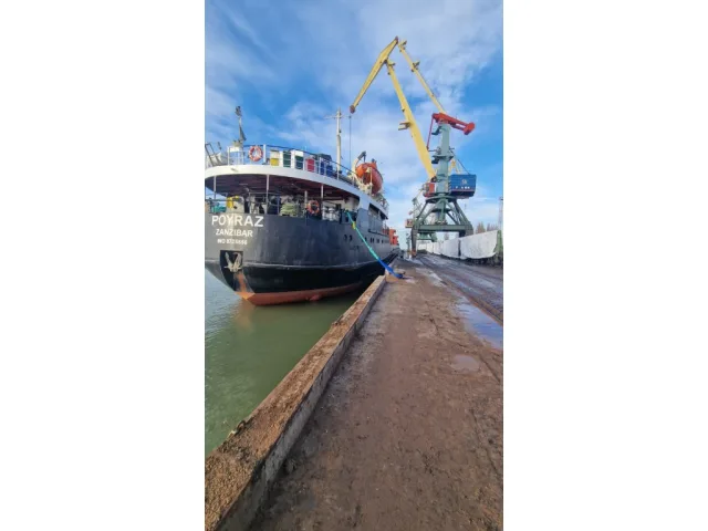 M/V Poyraz — 3,050 mt de sel brut en vrac